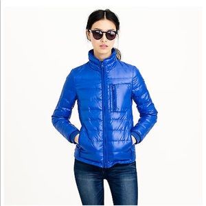 J. Crew Puffer Jacket in Navy EUC